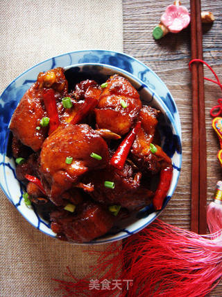 砂锅版三杯鸡的做法步骤:9