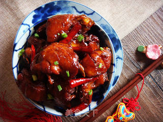 砂锅版三杯鸡的做法步骤:11