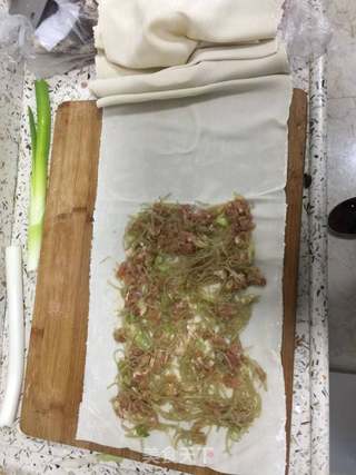 河南菜卷的做法步骤:5