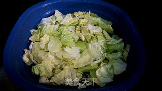 干锅手撕包菜的做法步骤:3