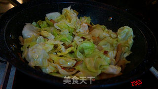 干锅手撕包菜的做法步骤:13