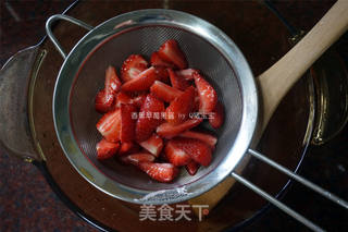 香蕉草莓果酱的做法步骤:6