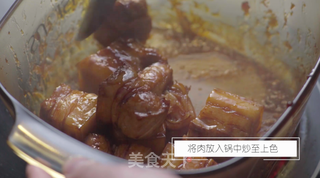 上海本帮红烧肉的做法步骤:4