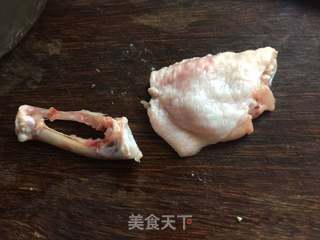 鲜蔬脱骨翅的做法步骤:2