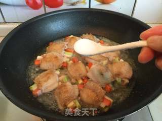 鲜蔬脱骨翅的做法步骤:11