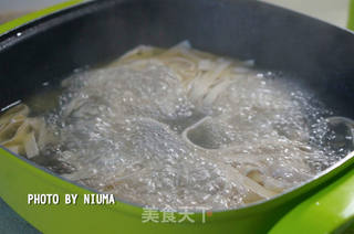 牛肉千张青菜汤的做法步骤:6