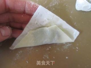 红油荠菜馄饨的做法步骤:5