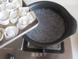 红油荠菜馄饨的做法步骤:10