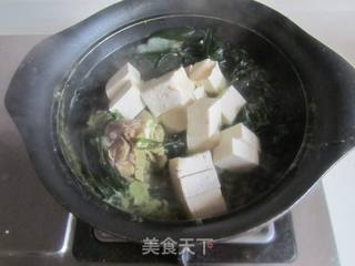 海带豆腐汤的做法步骤:7
