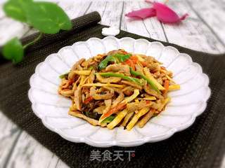 鱼香肉丝的做法步骤:15