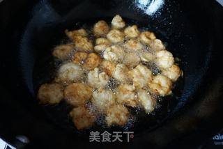 糖醋脆皮虾仁的做法步骤：7