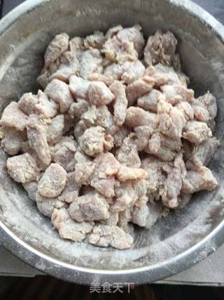 菠萝古老肉的做法步骤:3