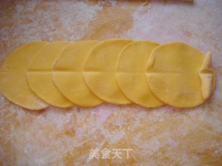 南瓜玫瑰花馒头的做法步骤:5