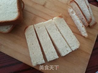 砂糖吐司条的做法步骤:2