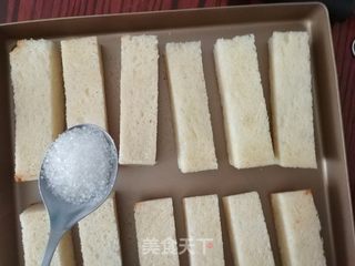 砂糖吐司条的做法步骤:4