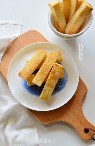 砂糖吐司条的做法步骤:6