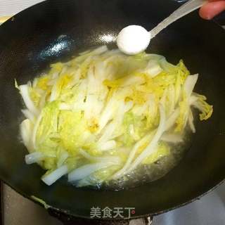 大白菜拌金针菇的做法步骤:8