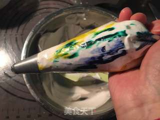 彩色蛋白糖的做法步骤:7