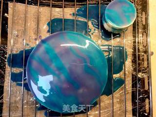 许一片星空给你,只因你是我最在乎的人——星空蛋糕 的做法步骤:29