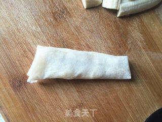 拉丝春卷的做法步骤:6