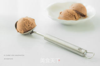 五粮液黑巧克力冰淇淋的做法步骤:13