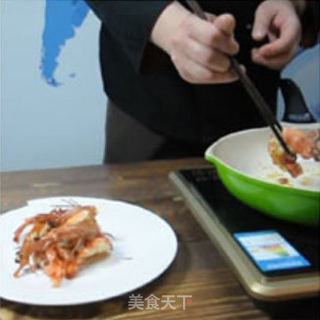 香煎老虎虾的做法步骤：5