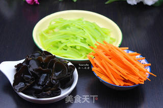 节后减肥,凉拌三宝的做法步骤:5