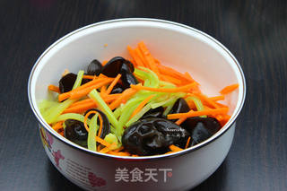 节后减肥,凉拌三宝的做法步骤:6