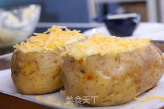 新鲜口感——鸡蛋培根烤土豆的做法步骤:7