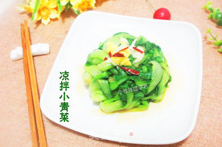 凉拌小青菜的做法步骤:8