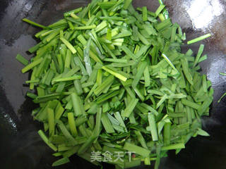 韭菜炒香干的做法步骤:6