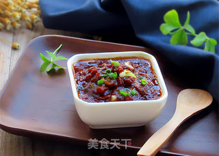 自制开胃下饭的肉末酱的做法步骤:9