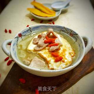 竹笙鸡蛋瘦肉汤的做法步骤:9