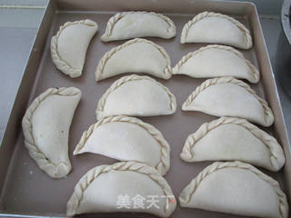 韭菜鲜肉煎饺的做法步骤:11