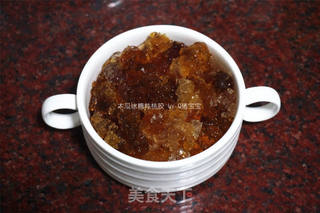 木瓜冰糖炖桃胶的做法步骤:2