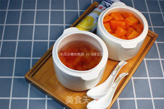 木瓜冰糖炖桃胶的做法步骤:6