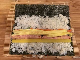 韩式紫菜包饭的做法步骤:12