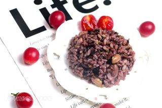 花生甘薯紫米饭的做法步骤:5