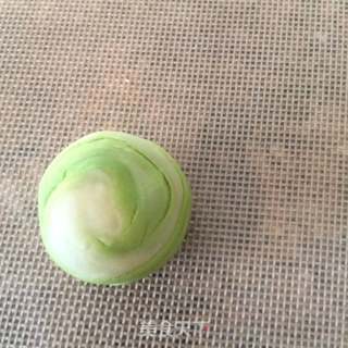 鲜花抹茶酥的做法步骤:21