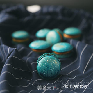 星空马卡龙的做法步骤:19