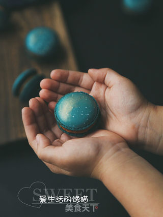 星空马卡龙的做法步骤:20