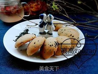 芝麻酥饼干的做法步骤:6