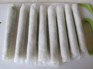龙利鱼韭菜春卷的做法步骤:7