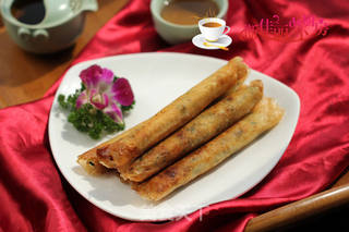 龙利鱼韭菜春卷的做法步骤:10