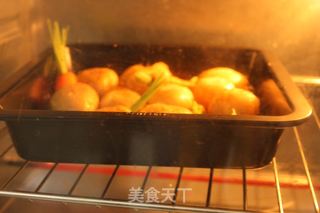 超简单易做香烤小土豆的做法步骤:7