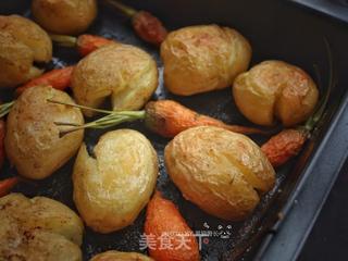 超简单易做香烤小土豆的做法步骤:9