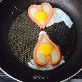 #爱心早餐的做法图解6