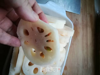炸藕盒的做法步骤:12