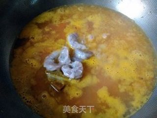 咖喱虾仁拌意面的做法步骤:7
