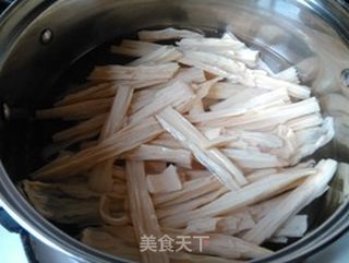 凉拌腐竹的做法步骤:5
